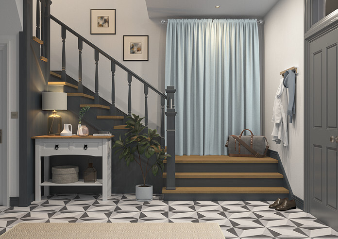 Tussah, Smoke - Made to Measure Curtains - Image 7